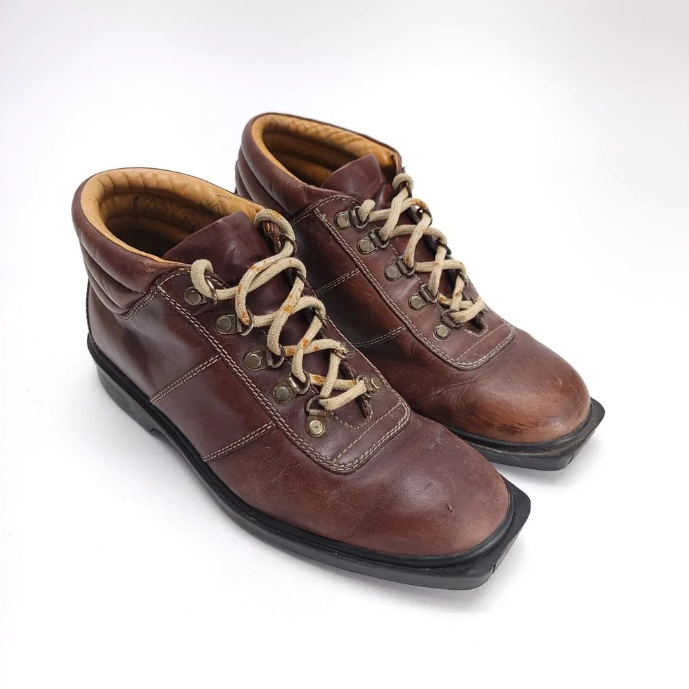 Cole‎ Haan Country Leather Ankle Boots C00519 Metal Grommets Men's Size 8.5 D